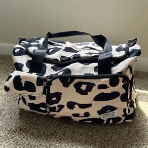 Leopard Print Duffle Bag